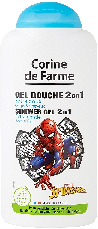 2in1 Shampoo und Duschgel für Kinder Spider-Man - Corine De Farme 