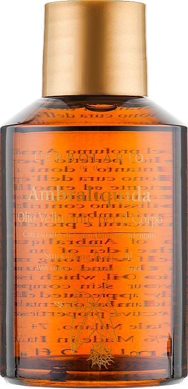 Schützendes Öl Amber - L'Erbolario Ambraliquida Olio Vellutante Per Il Corpo