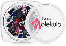 Strasssteine für Nageldesign quadratisch - Nails Molekula  — Bild N1