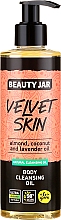 Düfte, Parfümerie und Kosmetik Körperreinigungsöl mit Mandel-, Kokos- und Lavendelöl - Beauty Jar Velvet Skin Body Cleansing Oil