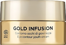Düfte, Parfümerie und Kosmetik Verjüngende Augenkonturcreme mit Gold - Diego Dalla Palma Gold Infusion Cream