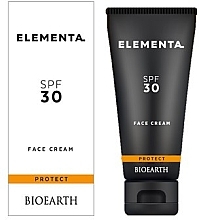 Schützende Gesichtscreme für alle Hauttypen - Bioearth Elementa SPF30 Face Cream  — Bild N2