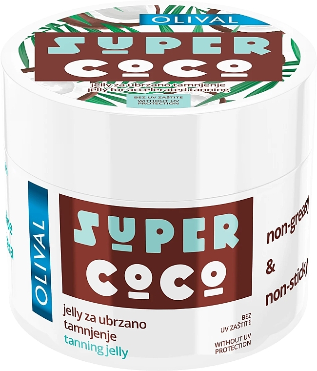 Feuchtigkeitsspendendes Gelee für schnellere Bräunung - Olival Super Coco Tanning Jelly — Bild N1