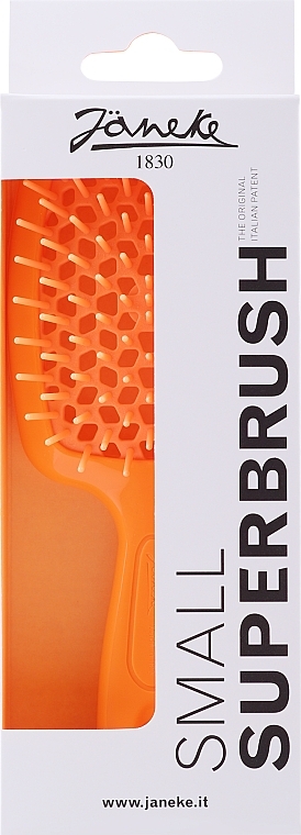 Haarbürste orange - Janeke Superbrush Small — Bild N1