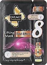 Düfte, Parfümerie und Kosmetik Gesichts- und Halsmaske - Dizao Lifting Mask 8 Total Effects