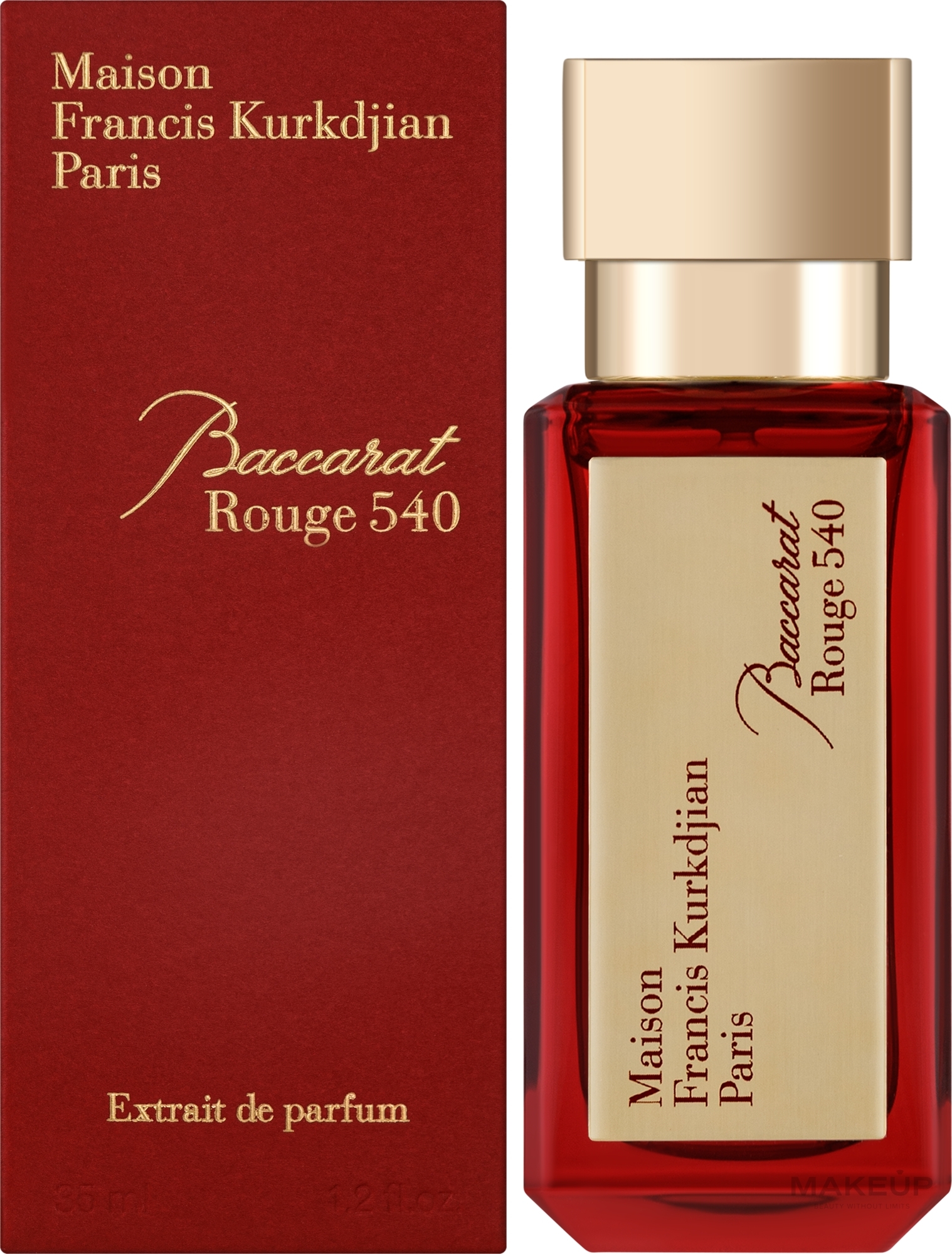 Maison Francis Kurkdjian Baccarat Rouge 540 Extrait de Parfum - Extrait de Parfum — Bild 35 ml