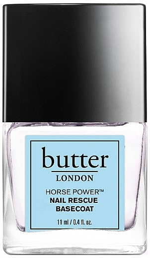Stärkender Nagelunterlack - Butter London Horse Power Nail Rescue Base Coat — Bild N1