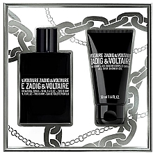 Zadig & Voltaire This Is Him!  - Duftset (Eau de Toilette 50ml + Duschgel 50ml)  — Bild N2