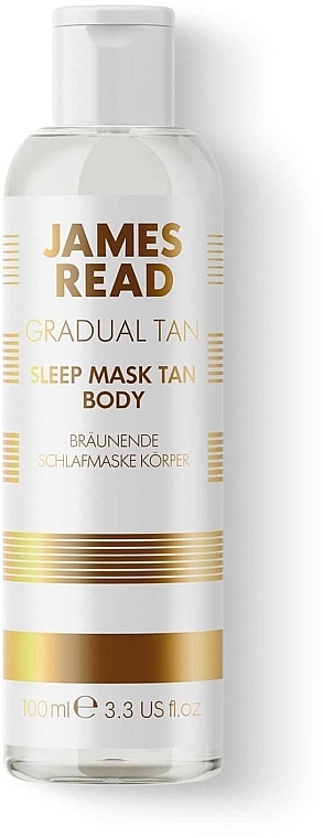 Feuchtigkeitsspendende Nachtmaske für den Körper mit Bräunungseffekt - James Read Gradual Tan Sleep Mask Tan Body — Bild N1