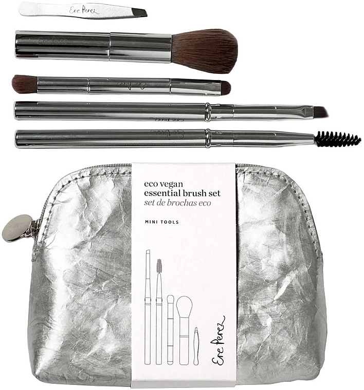 Set, 6-tlg. - Ere Perez Eco Vegan Essential Brush Set — Bild N1