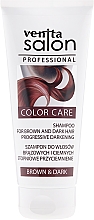 Düfte, Parfümerie und Kosmetik Shampoo für braunes und dunkles Haar - Venita Salon Professional Dark & Brown Shampoo