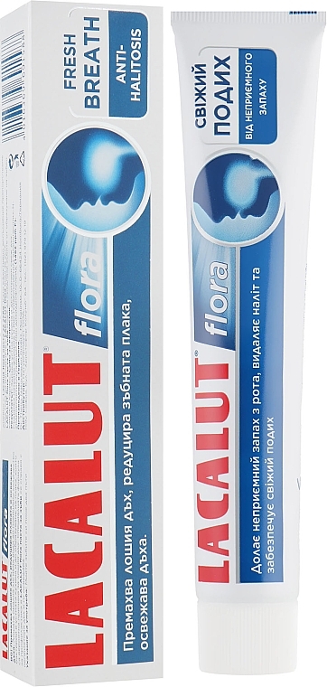 Zahnpasta gegen Mundgeruch - Lacalut Flora Toothpaste — Bild N2