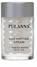 Düfte, Parfümerie und Kosmetik Nährende Anti-Falten Gesichtscreme mit Seidenpeptiden - Pulanna Silk Peptide Cream