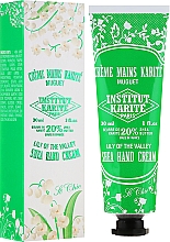 Düfte, Parfümerie und Kosmetik Handcreme mit Sheabutter "So Chic" - Institut Karite So Chic Hand Cream Lily Of The Valley