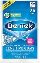 Düfte, Parfümerie und Kosmetik Zahnseide-Sticks Comfort Clean, 30 szt - DenTek Comfort Clean