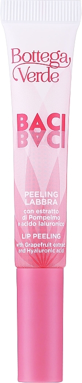 Lippenpeeling mit Grapefruit-Extrakt und Hyaluronsäure - Bottega Verde Baci Baci Lip Peeling — Bild N1