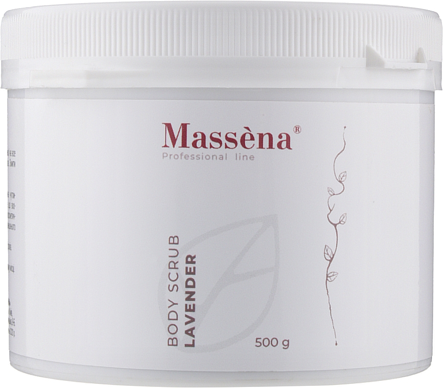 Körperpeeling Lavendel - Massena Body Scrub Lavender — Bild N1