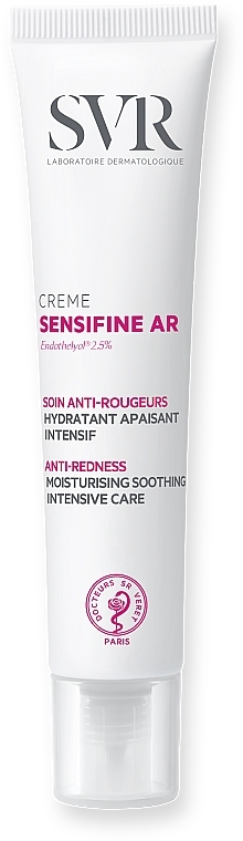 SVR Sensifine AR Anti-Redness Moisturizing Cream  - GESCHENK! Intensiv feuchtigkeitsspendende und beruhigende Gesichtscreme gegen Rötungen — Bild N1