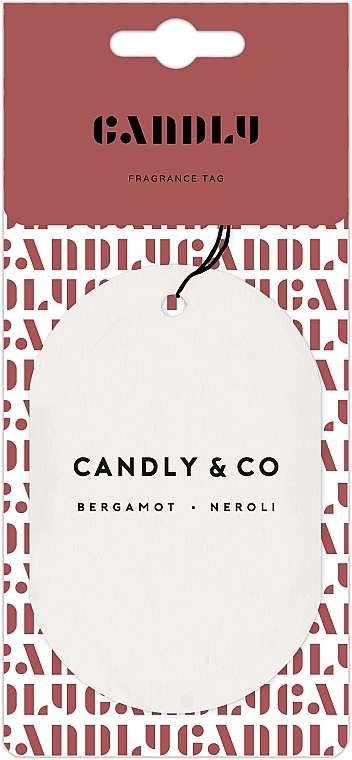 Auto-Lufterfrischer - Candly & Co No.5 Bergamot & Neroli Fragrance Tag — Bild N1