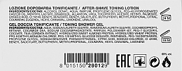 Gesichts- und Körperpflegeset für Männer - Collistar Uomo Toning Set ((After Shave Lotion 100ml + Tonisierendes Duschgel 30ml) — Foto N3