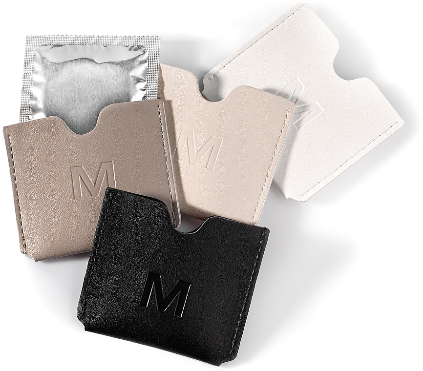 Kondom-Etui Classic weiß - MAKEUP Condom Holder Pu Leather White — Bild N5