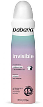 Deospray für den Körper - Babaria Skin Invisible Deodorant Spray — Bild N1