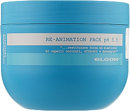 Reparierende Maske für geschädigtes Haar - Elgon Colorcare Re-Animation Pack pH 3.5 — Bild N3