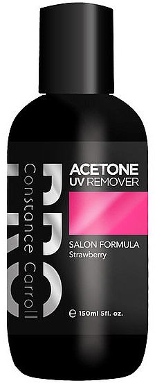 Nagellackentferner mit Erdbeerduft - Constance Carroll Aceton UV Remover Strawberry — Bild N1