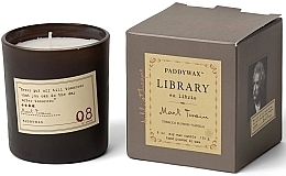 Düfte, Parfümerie und Kosmetik Duftkerze im Glas - Paddywax Library Mark Twain Candle