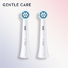 Austauschbare Zahnbürstenköpfe für elektrische Zahnbürste weiß - Oral-B Braun iO Gentle Care — Bild N15