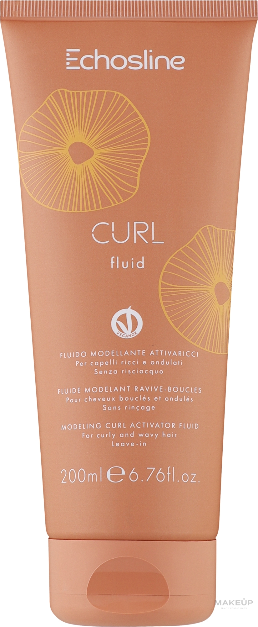 Modellierflüssigkeit für lockiges Haar - Echosline Curl Fluid — Bild 200 ml