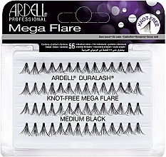 Düfte, Parfümerie und Kosmetik Wimpernbüschel-Set - Ardell Duralash Knot Mega Flare Medium Black