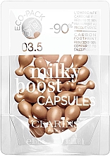 Düfte, Parfümerie und Kosmetik Foundation in Kapseln - Clarins Milky Boost Capsules Foundation Refill (Refill)