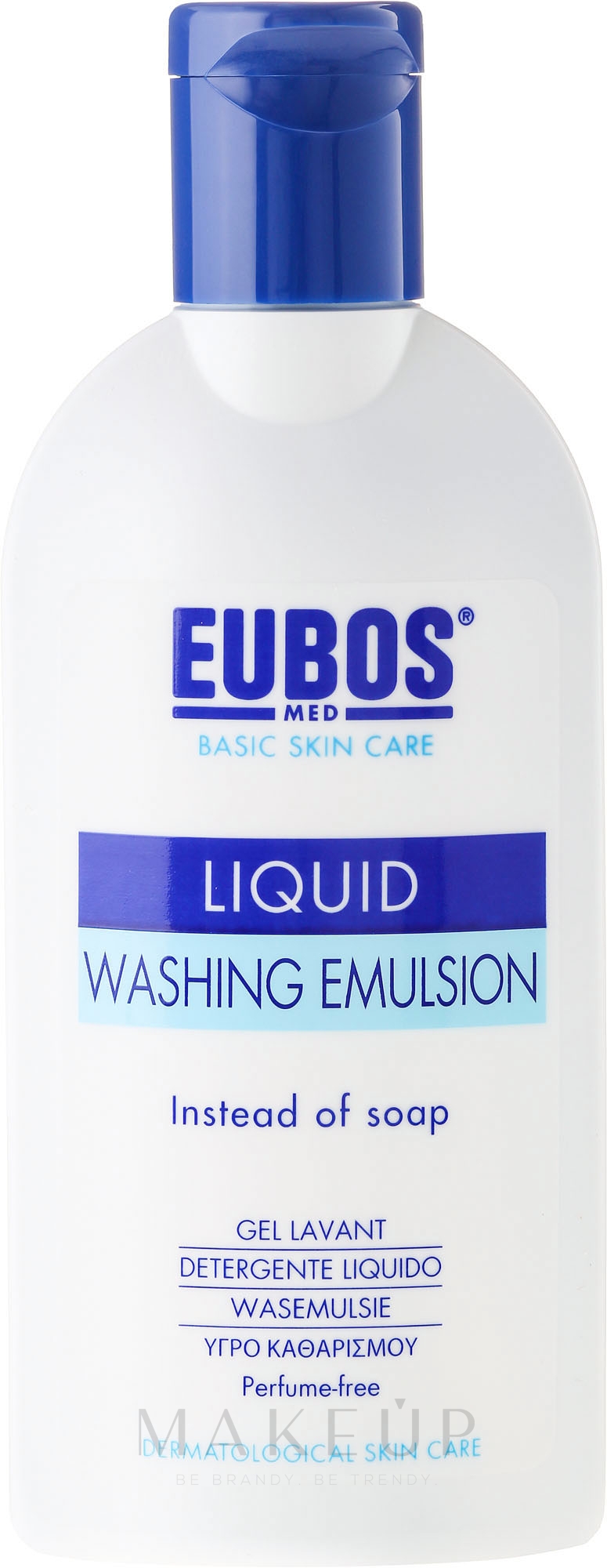 Flüssige Wasch-, Dusch- und Badeemulsion - Eubos Med Basic Skin Care Liquid Washing Emulsion — Bild 200 ml