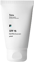 Düfte, Parfümerie und Kosmetik Tagescreme mit LSF 15 - Sane SPF 15 Multi-Filter Sunscreen pH 6.5
