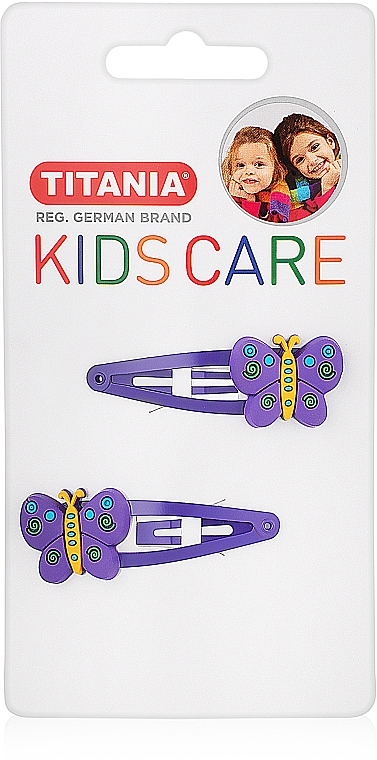 Klick-Klack Haarspange Schmetterling - Titania Kids Care — Bild N1