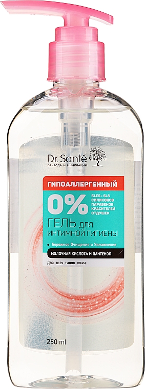 Gel für die Intimhygiene - Dr. Sante 0 Percent — Foto N1