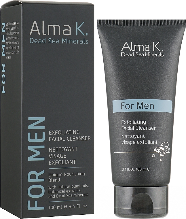 Reinigendes Gesichtsgel für Männer - Alma K For Men Exfoliating Facial Cleanser — Bild N15