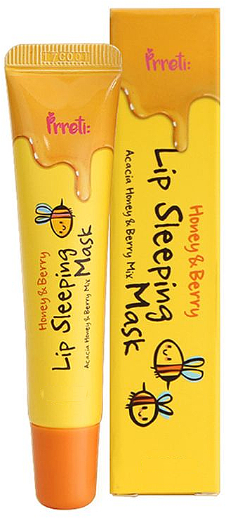 Lippenmaske für die Nacht mit Honig und Waldfrüchten - Prreti Honey & Berry Lip Sleeping Mask — Bild N1