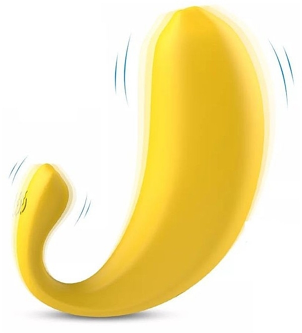 Vibrator mit 9 Vibrationsmodi gelb - S-Hande Banana-RTC  — Bild N1
