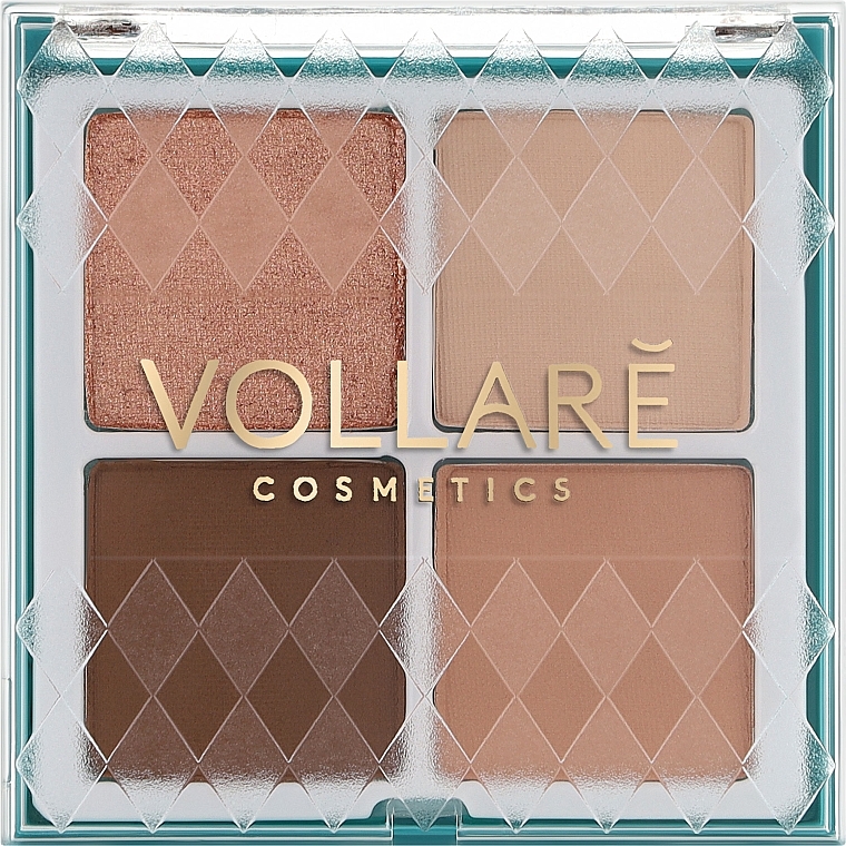 Lidschattenpalette - Vollare Crystal Clear Eyeshadow Palette — Bild N2