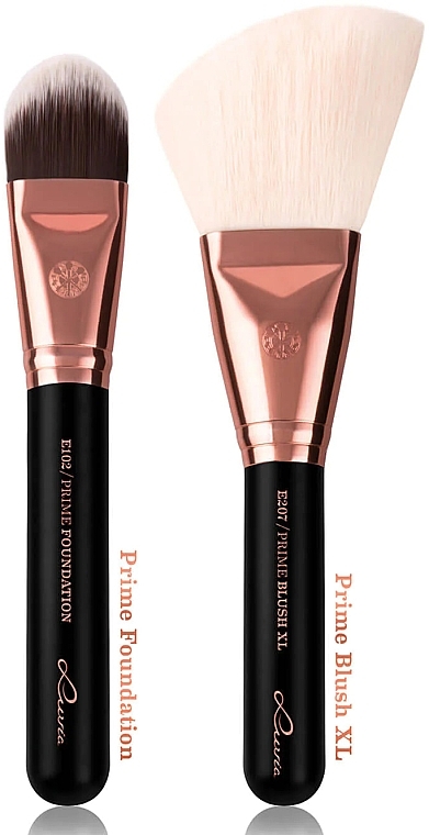 Make-up-Pinsel-Set 10-tlg. - Luvia Cosmetics Black Diamond Brush Expansion Set — Bild N4