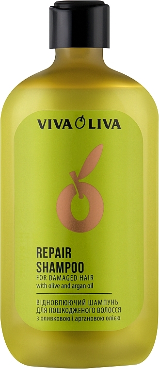 Regenerierendes Shampoo mit Argan- und Olivenöl - Leckere Geheimnisse Viva Oliva