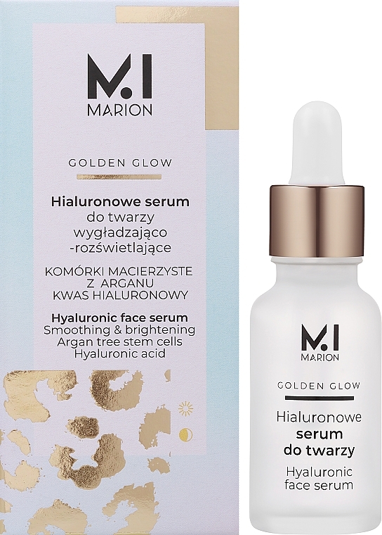 Hyaluron-Gesichtsserum - Marion MI Golden Glow Hyaluronic Face Serum  — Bild N2