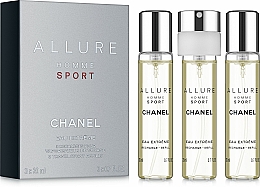 Chanel Allure Homme Sport Eau Extreme - Eau de Parfum (edp/3x20ml) (Austauschbare Patrone) — Bild N1