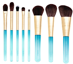 Make-up Pinselset 8 tlg. - Nabla Aquamarine Essential Brush Set — Bild N1