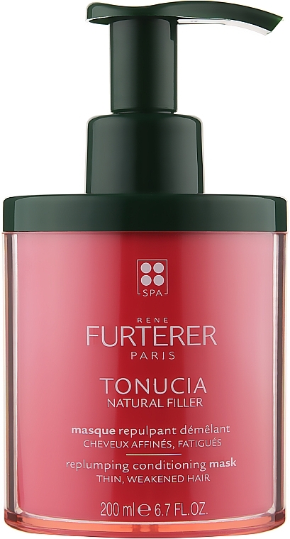 Maske für dünnes und geschwächtes Haar - Rene Furterer Tonucia Natural Filler Replumping Conditioning Mask — Bild N3