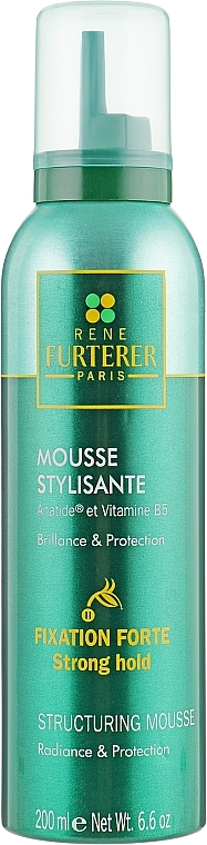 Haarmousse starker Halt - Rene Furterer Anti-dehydrating Structuring Mousse Strong Hold  — Bild N1