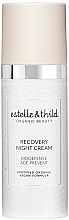 Düfte, Parfümerie und Kosmetik Regenerierende Anti-Aging Nachtcreme - Estelle & Thild BioDefense Instant Recovery Night Cream