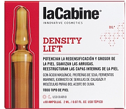 Düfte, Parfümerie und Kosmetik Ampullen für das Gesicht - La Cabine Density Lift Ampoules